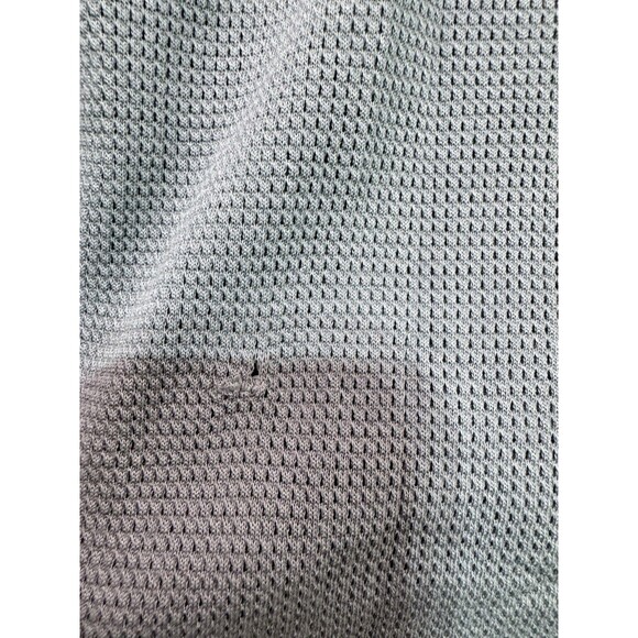 vintage wilson polo mesh shirt Gray Size Large Breathable See Thru - Picture 8 of 8